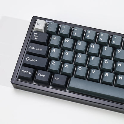 KBDiy 174 tasti/set keycap PBT GMK Apollo double shot minimalisti profilo ISO Cherry per tastiera meccanica da gaming compatibile MX
