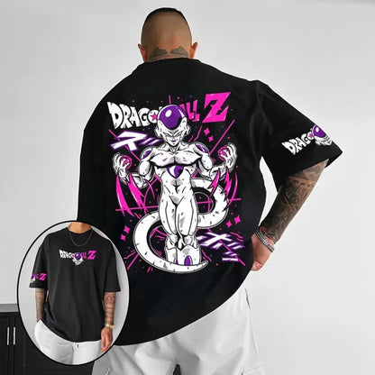 Dragon Ball Z Themed T-Shirt - Pure Cotton, Breathable & Elastic _ Comfortable & Stylish _ Great for Anime Fans Summer T Shirt