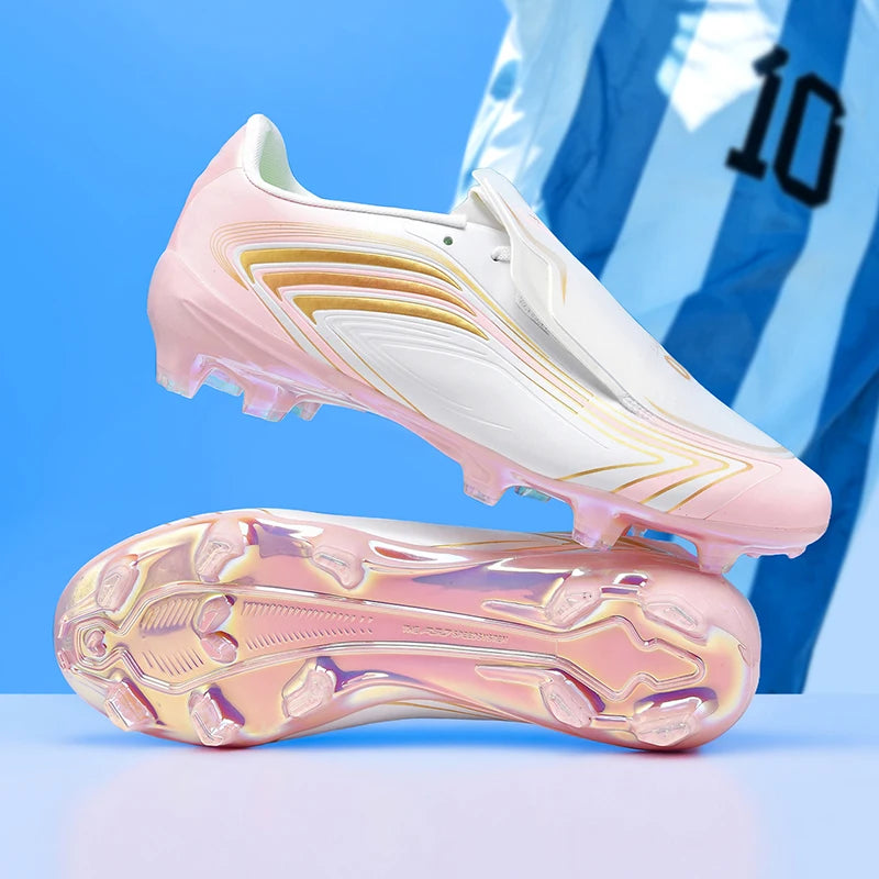 Nouvelles chaussures de football pour hommes TF/FG, chaussures de soccer professionnelles de haute qualité, chaussures de futsal unisexes, crampons ultralégers, baskets, Chuteira Campo