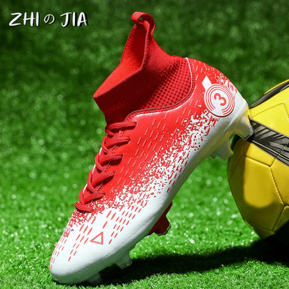 Teenage Adult Football Shoes New Fashion Large Size Sneaker Outdoor Professional Competition Training Football Footwear 31-48