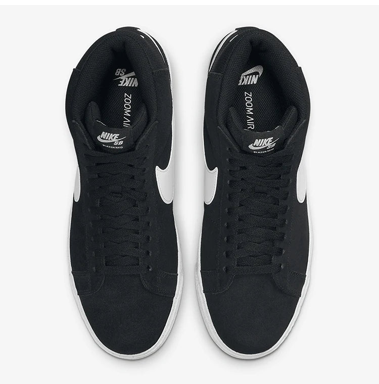 Nike genuine SB Zoom Blazer Mid Men's/Women's Skateboarding Shoes 864349-002