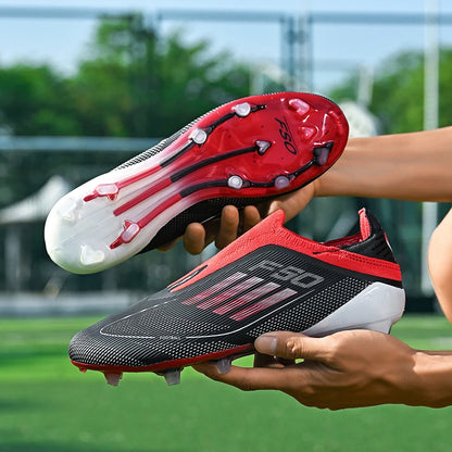 Nouvelles Chaussures de Football pour Hommes, Résistantes au Terrain, Respirantes, de Haute Qualité, Décontractées, Ultralégères, pour l'Extérieur