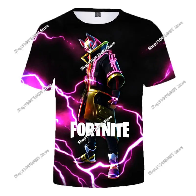 Halloween Peely 3D T-shirt Αγόρια Κορίτσια Χριστούγεννα Fortnite Tees Battle Royale Streetwear Παιδικά Victory Game Ανδρικά T-shirt Ρούχα