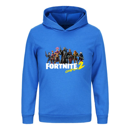 Fortnite Hoodie für Kinder und Babys, Cartoon-Kleidung, Unisex, Jungen, langärmelige Kapuzen-Sweatshirts, Jugendliche, Mädchen, lässige Jacken1007