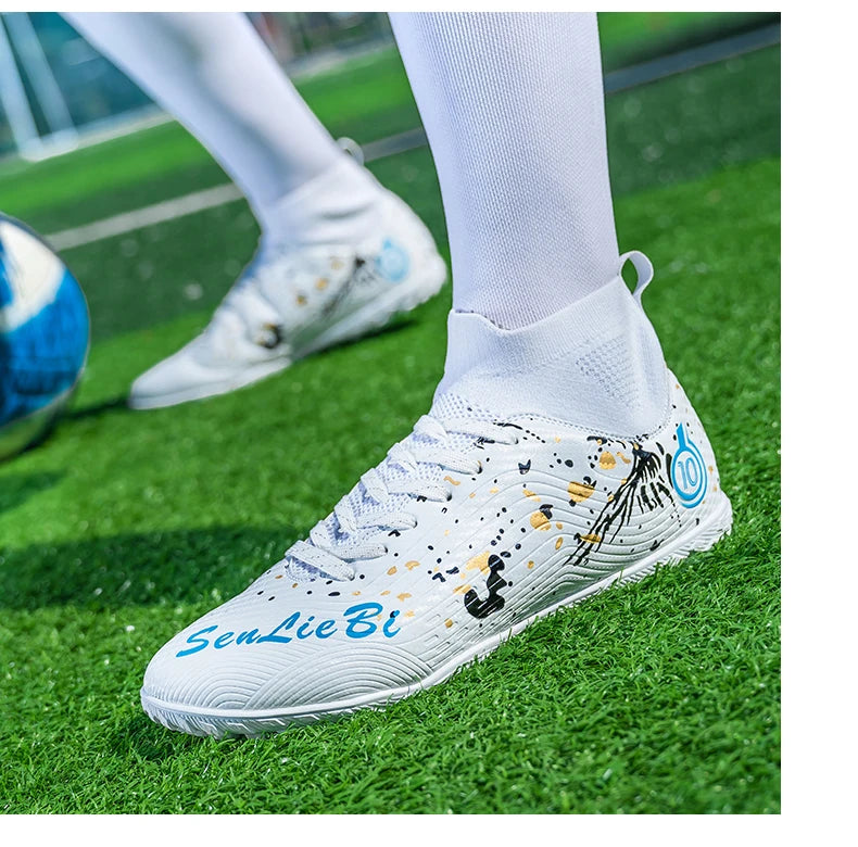 Moški profesionalni nogometni čevlji, protizdrsni nogometni čevlji, unisex, dihalni, za futsal, športni, novi čevlji s špicami, neposredna dostava, ultralahki