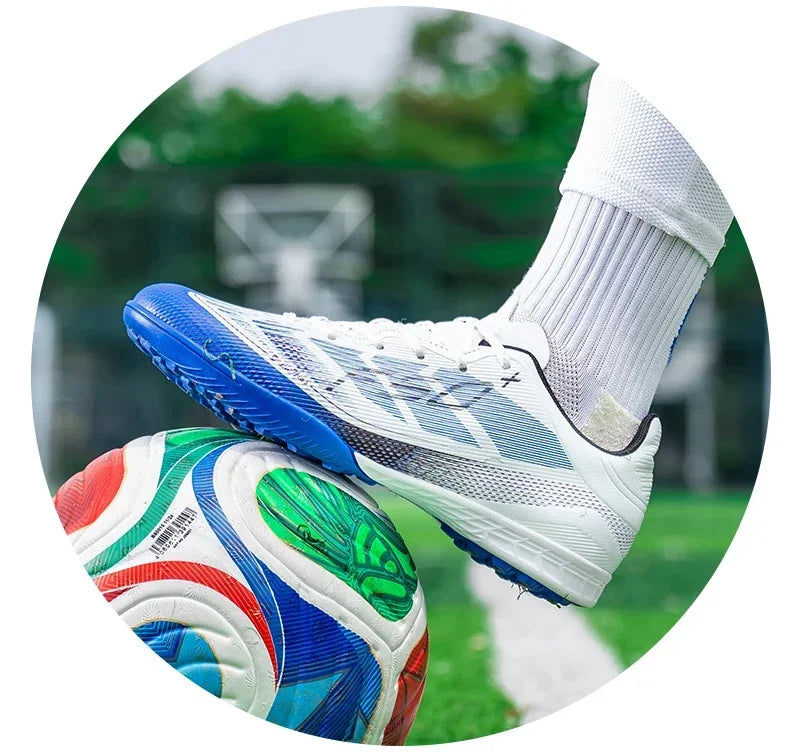 Nouvelles chaussures de football pour hommes, chaussures de sport d'extérieur, chaussures de match professionnelles, baskets antidérapantes, chaussures de football d'entraînement, chaussures ultralégères unisexes