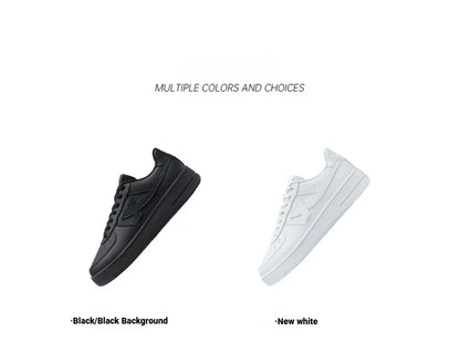 Zapatillas Xtep blancas para mujer 2026 primavera, parejas, versátiles, modernas, casuales, de suela gruesa con aumento de altura, calzado deportivo para mujer 874118319851