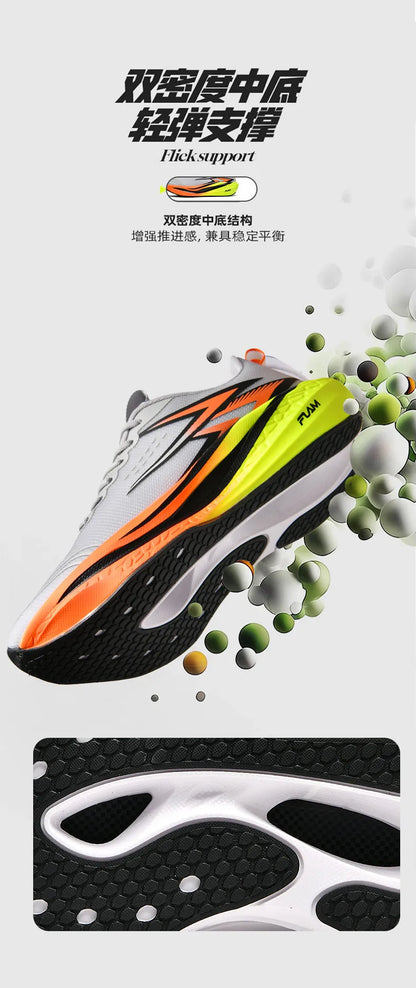 Running Shoes Speciality Marathon Men Sports Breathable Lightweight Carbon Board Women's Comfortable Athletic Nonskid Sneakers