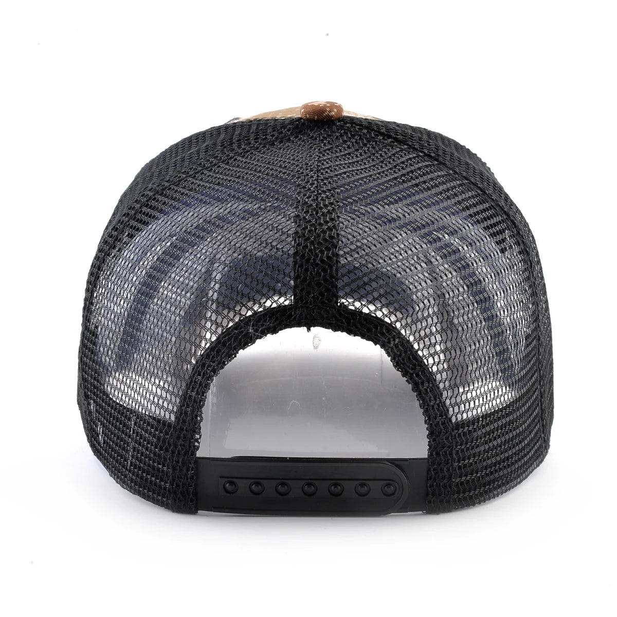 Modische Trucker-Caps mit besticktem Ziegen-Patch, Vier-Jahreszeiten-Snapback-Baseballcap für Herren und Damen, verstellbare Schirmmütze