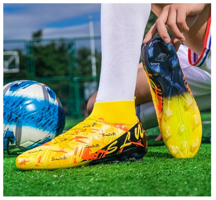 Professional Football Boots Men Soccer Shoes Society Football Cleats FG Ultralight Training Soccer Sneakers Outdoor Sports Shoe