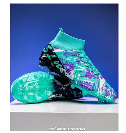 Professional Football Boots Men Soccer Shoes Society Football Cleats FG Ultralight Training Soccer Sneakers Outdoor Sports Shoe