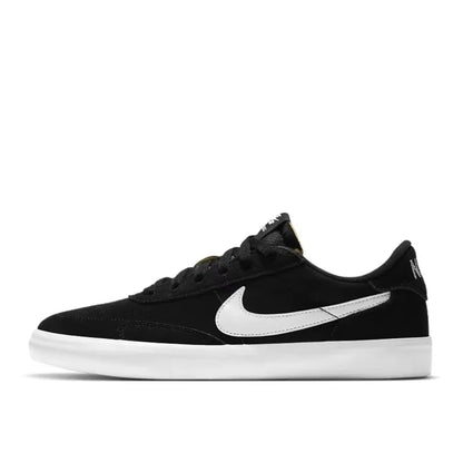 Nike SB Heritage Vulc in Black and White Minimalist and stylish everyday sneakers Breathable casual skate shoesCD5010-003
