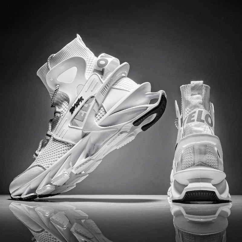 Chaussures de course respirantes pour hommes, baskets décontractées pour hommes, chaussures de tennis pour hommes, entraîneur de course, mocassins à la mode, luxe