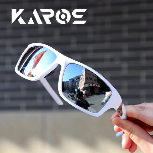 Karos Polarized Glasses UV400 Men Women Cycling Fishing Running Outdoor Sports Sunglasses Bike Eyewear For Driving Riding YZ2012