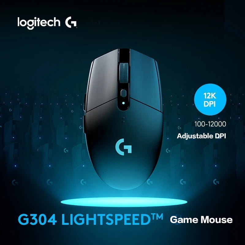 Logitech G304 LIGHTSPEED trådløs gamingmus, let og bærbar mus med makro til Jedi Survival, FPS, League of Heroes og Eat Chicken