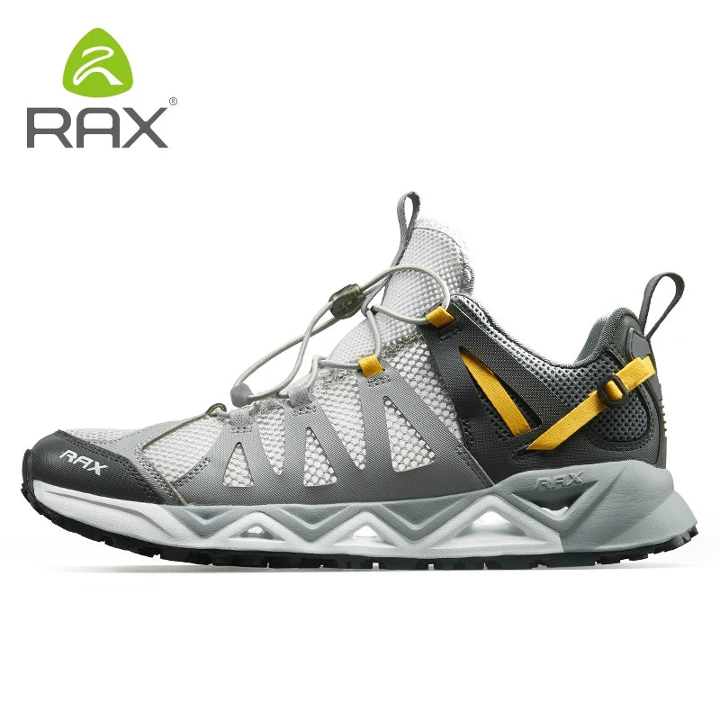 RAX Novos Sapatos de Caminhada de Verão para Homem e Mulher, Respiráveis, para Caminhada em Riachos, Trekking, Aqua Shoes, Pesca Outdoor, Campismo e Sneaker para Homem