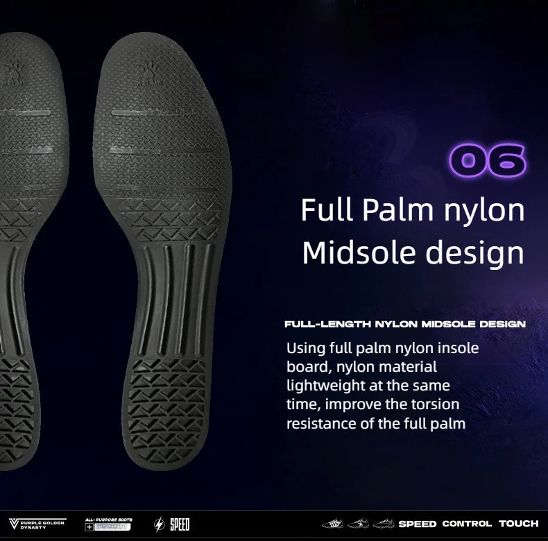 KELME nogometne kopačke za odrasle muške Disease Electric 3.0 s kratkim MG čepovima, profesionalne tenisice za utakmice i trening, prozračne