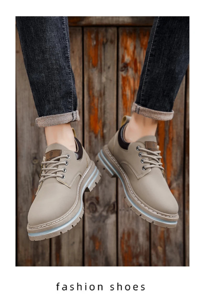 Brand protection 2026 new men's lightweight non-slip breathable wear-resistant running sports fashion versatile casual shoes