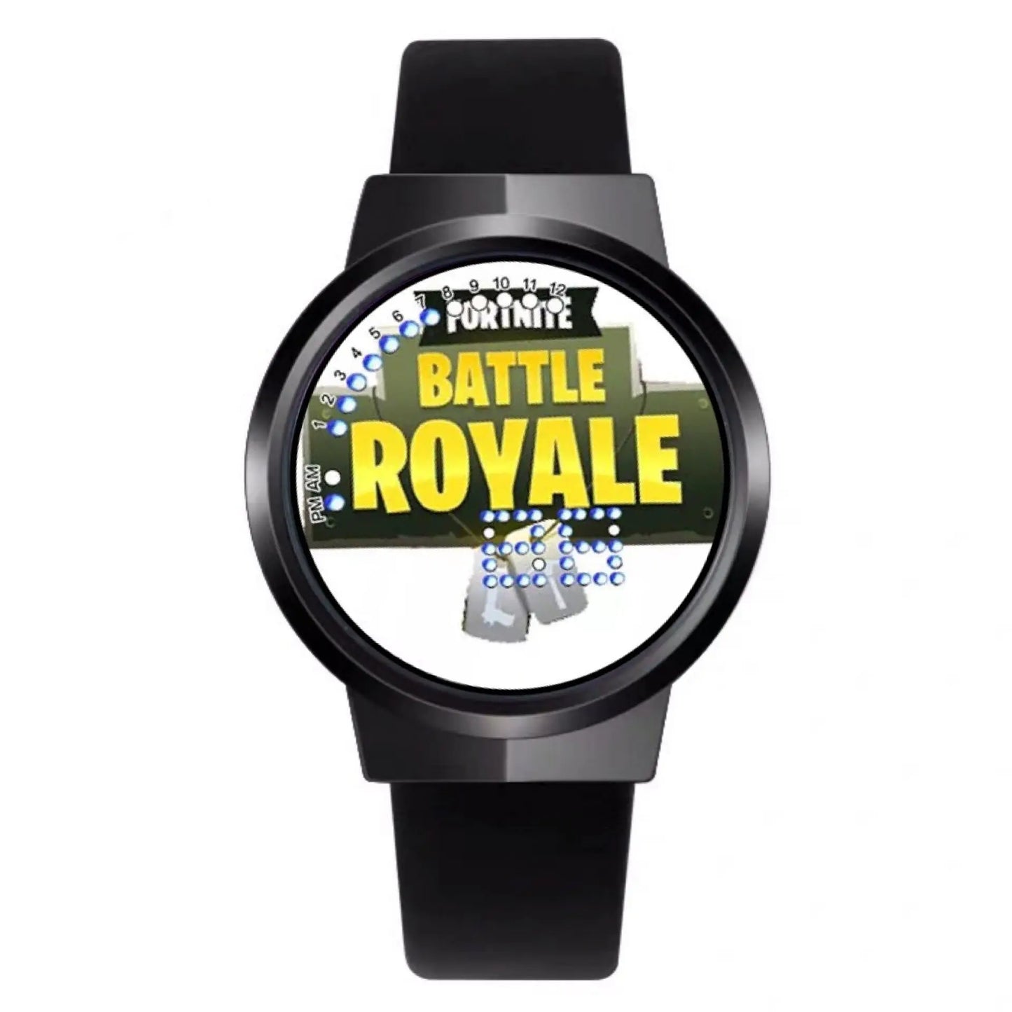 Orologio Fortnite Cute Fashion Cartoon personalizzato Kawaii Touch con luce notturna LED, orologio elettronico per studenti, regalo per amici