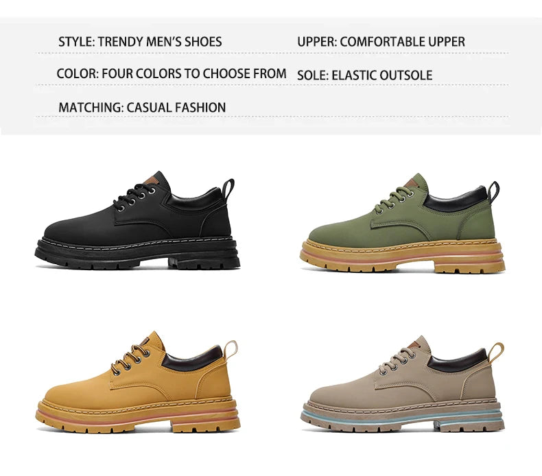 Brand protection 2026 new men's lightweight non-slip breathable wear-resistant running sports fashion versatile casual shoes