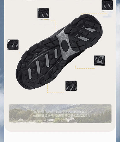 Zapatillas de senderismo unisex para actividades al aire libre, zapatillas deportivas de senderismo, zapatillas antideslizantes e impermeables para acampada, zapatillas deportivas para actividades al aire libre, zapatillas para caminar