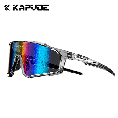 Kapvoe Fashion Sunglasses for Men Cool Cycling Glasses MTB Riding Skating  UV400 Fishing Goggles Man Woman Bike Bicycle Eyewear