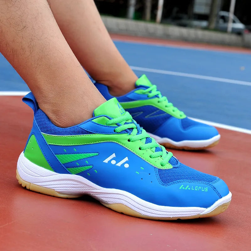 Sapatos de badminton para competição profissional, para homem e mulher, sapatos desportivos unissexo, sapatos de ténis, leves, ténis de mesa