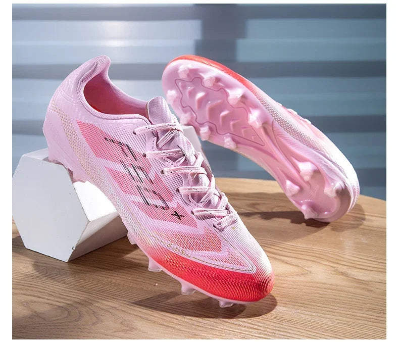 Nouvelles chaussures de football pour hommes, chaussures de sport d'extérieur, chaussures de match professionnelles, baskets antidérapantes, chaussures de football d'entraînement, chaussures ultralégères unisexes