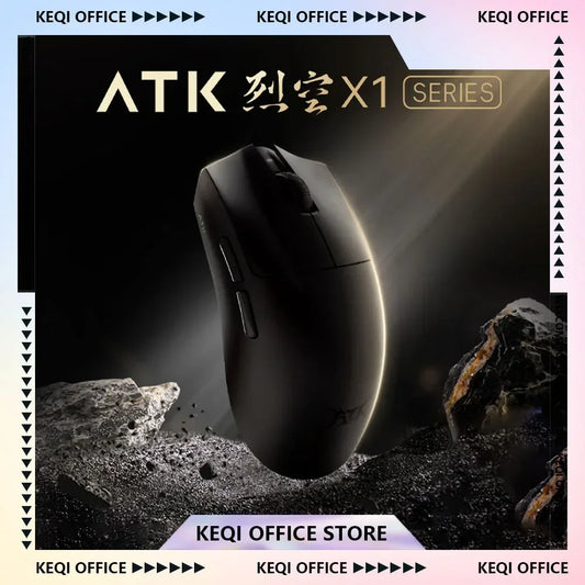ATK Blazing Sky X1/X1V2 Mouse Gamer Wireless 8K Low Latency Lightweight FPS Liekong E-sports Gaming Mouse Custom Pc Accessories