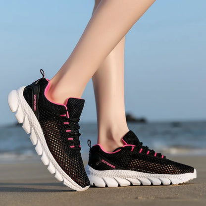 Men Women Quick-Dry Wading Shoes Water Shoes Breathable AquaIn Upstream Antiskid Outdoor Sports Wearproof Beach Sneakers 39-46