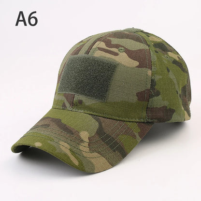 Fashion Baseball Caps for Men Women Camouflage Soldier Combat Paintball Adjustable Summer Hiking Fishing Snapback Sun Hat Unisex