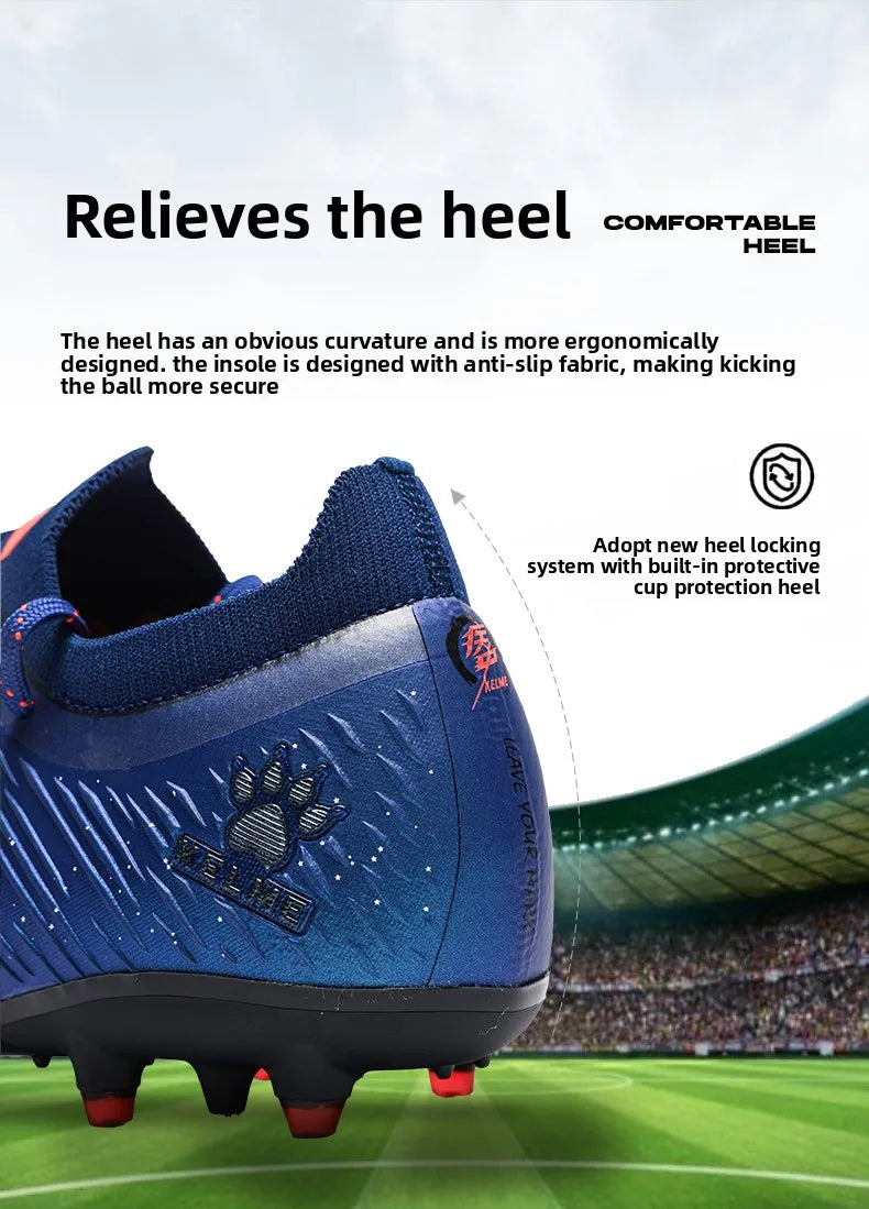 Kelme Adult Professional Soccer Shoes Tf Nail Breaking Youth Training Football Boots Mg Anti Slip Match Football Shoes