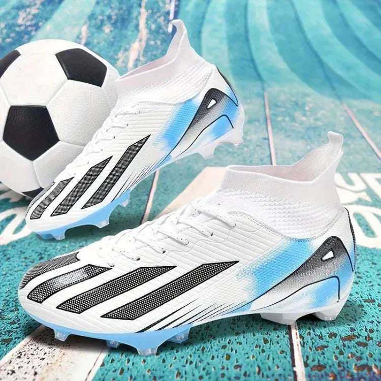 Herr Nya TF fotbollsskor Sneakers Society Turf Grass Ultralätta fotbollsskor för män Bekväma fotbollsskor med ankelstöd Futsal Snabba