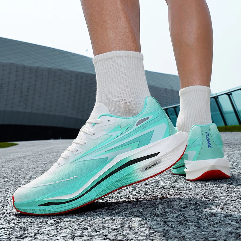 Zapatillas deportivas unisex de moda con cordones, amortiguación, antideslizantes y con rebote, calzado de entrenamiento para running, nuevas zapatillas fitness para exterior 2026
