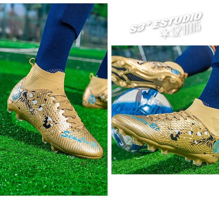 Chuteiras de futebol para homem, sapatos de futebol, chuteiras de futebol para rapazes, chuteiras de futebol para crianças, ténis, chuteiras de futebol unissexo