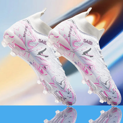 Nouvelles chaussures de football professionnelles unisexes, antidérapantes, pour l'extérieur, livraison directe, pour le futsal, l'entraînement et le sport.