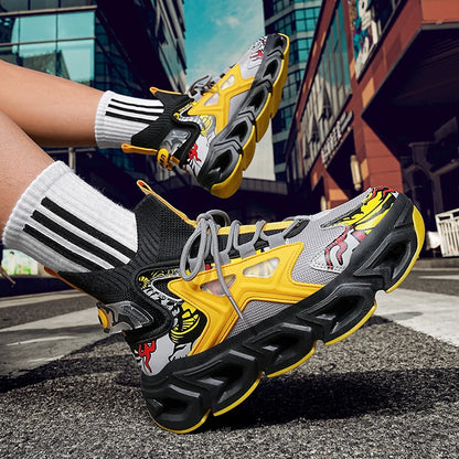Men's Sneakers Male Casual Men's Shoes Tennis Luxury Shoes Trainer Race Breathable Shoes Fashion Running Shoes for Women