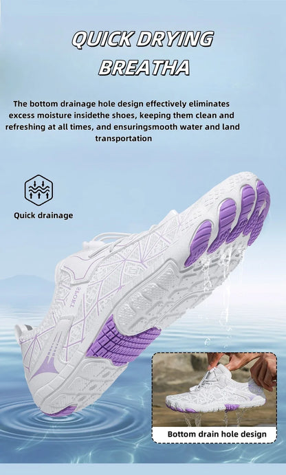 Barefoot Shoes,Quick-Drying Non-slip Outdoor Men's lightweight Wading Shoes,Suitable For Beaches,Hiking,Fitness,Sports Shoes36-4