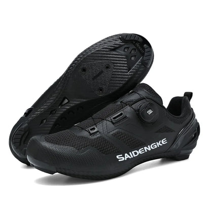 Sapatilhas de Ciclismo Unissexo Novas Profissionais Leves Luxyry Originais para Estrada em Borracha MTB Corrida Bicicleta Moda Bike Street Sports