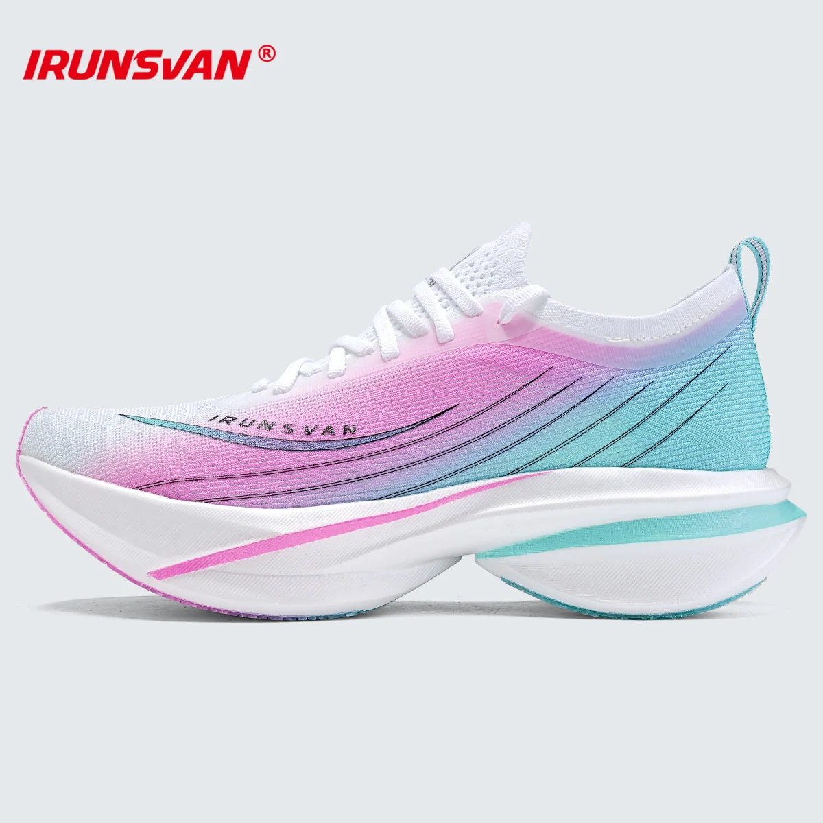 IRUNSVAN Rehuo 2.0PRO Full Length T800 Carbon Plate Running Shoes Marathon Professional Training, Men's 24098
