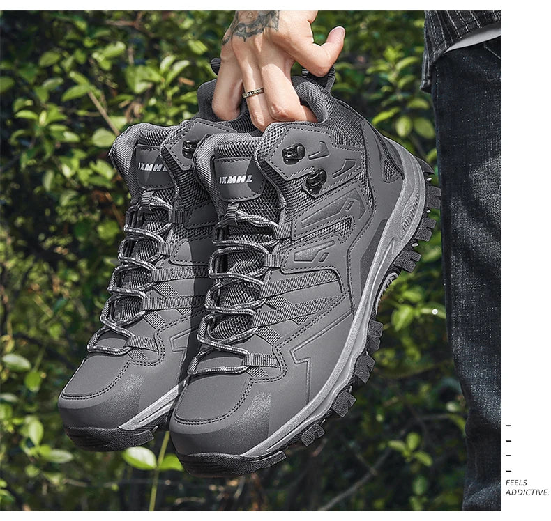 Zapatillas de senderismo unisex, zapatillas deportivas para actividades al aire libre, botas de acampada, zapatillas impermeables de mujer para caminar, zapatillas de senderismo antideslizantes