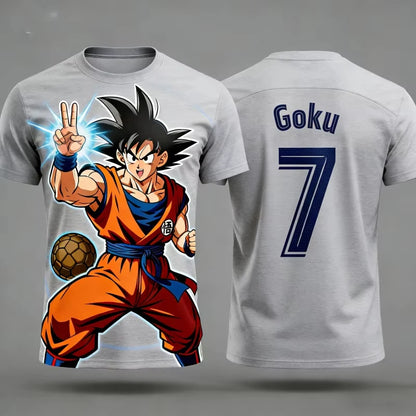 Dragon Ball Z Goku Pánske tričká s motívom anime Detské oblečenie Tričká s krátkym rukávom Základné kúsky Módne novinky Nový štýl Harajuku Y2k