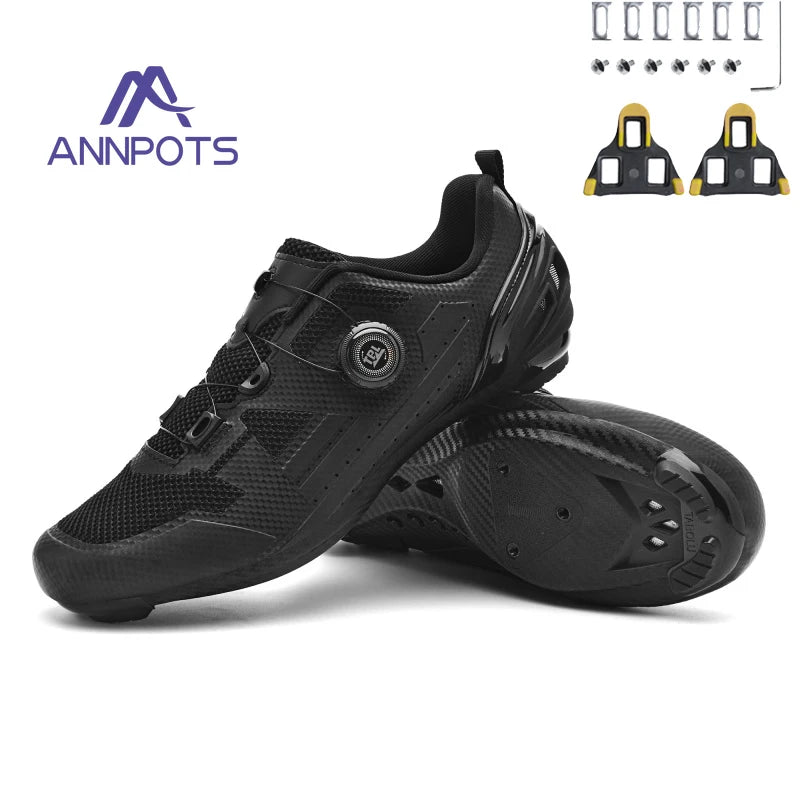 Professional Men's MTB Cycling Shoes White Racing Self-Locking 2024 Speed Road SPD Bicycle Sneakers New Women's Flats Cleats Shoes
