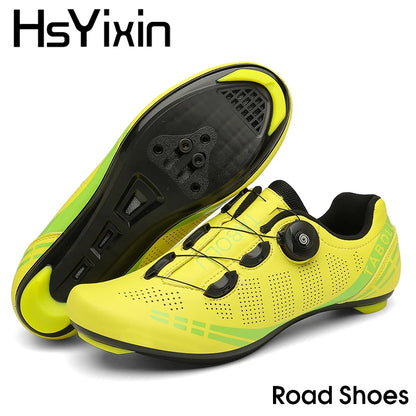 MTB cycling shoes breathable men and women off-road mountain bike cycling shoes self-locking speed mountain bike pedal shoes