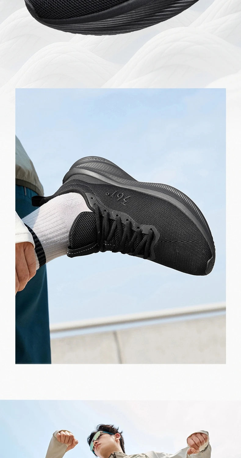 361 Degrees Fengye 5.0 Running Shoes Lightweight Wear Resistant Shock Absorbent Breathable Soft Soled Male Sneakers 672542210F
