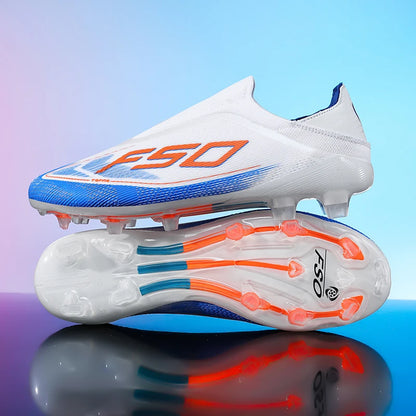 Nouvelles Chaussures de Football pour Hommes Antidérapantes, Crampons Garçons, Chaussures de Foot à Succès, Baskets de Match Extérieur sur Gazon, Haute Qualité, Montantes, Légères