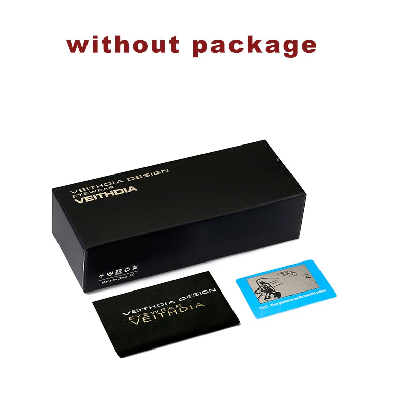 VEITHDIA Men's Polarized UV400 Sunglasses Vintage Designer Goggle Classic Fashion Outdoor Driving Sun Glasses For Male VT1306