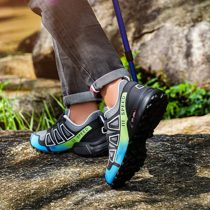 Wasserdichte Herren-Wanderschuhe, Outdoor-Schnürschuhe, Damenschuhe für den Fahrrad- und Freizeitbereich, rutschfeste Feld- und Taktik-Trainingsschuhe