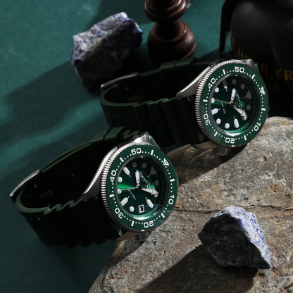 【Escapement Time】Quartz 2S60 Movement Diver Water Sapphire Ceramic Bezel BGW9 300M Waterproof The battery lasts for ten years