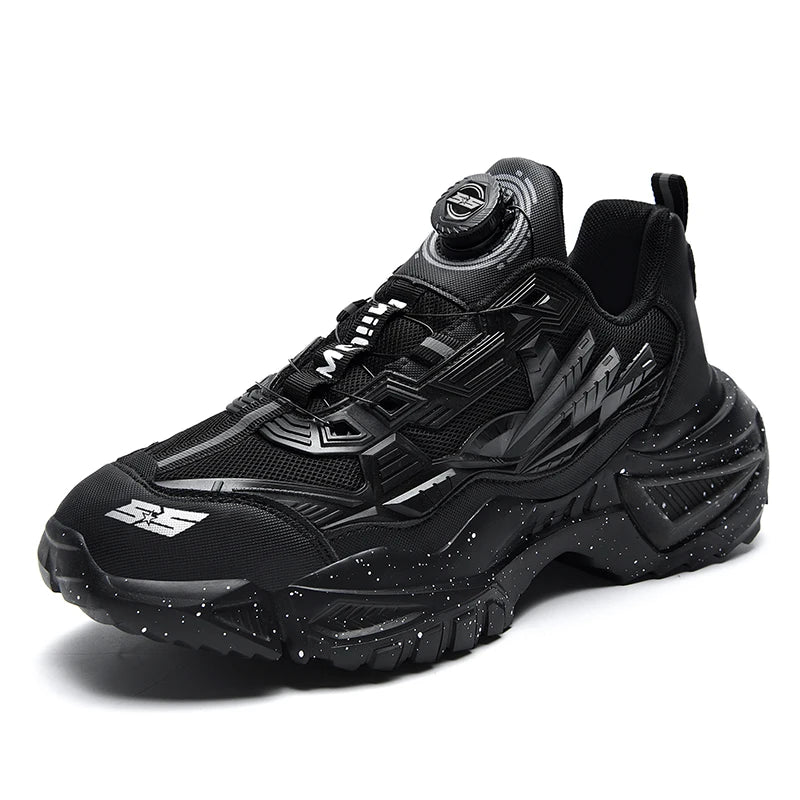 Luxury Men's Sneakers, Casual Breathable Trainer, Race Fashion Loafers, Running Shoes for Men Tennis